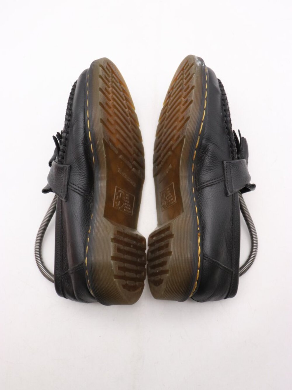 Doc Dr Martens Adrian Women's Size 9 Black Leather Tassel Loafers Slip On - Picture 6 of 9